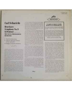 Preowned - Anton Bruckner - Wiener Philharmoniker, Carl Schuricht - Symphony No. 9 In D Minor