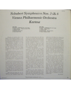 Preowned - Franz Schubert, István Kertész, Wiener Philharmoniker - Symphony No. 3 In D Major / Symphony No. 6 In C Major
