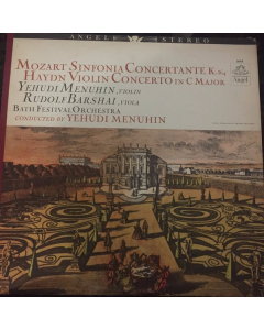 Preowned - Wolfgang Amadeus Mozart / Joseph Haydn - Yehudi Menuhin, Rudolf Barshai, Bath Festival Orchestra - Sinfonia Concertante K. 364 / Violin Concerto In C Major