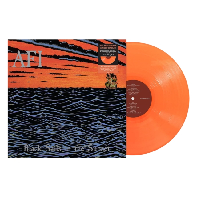 AFI - BLACK SAILS IN THE SUNSET (25TH ANNIVERSARY EDITION) (X) (NEON ORANGE VINYL)