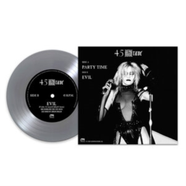 45 GRAVE - PARTY TIME (SILVER VINYL)