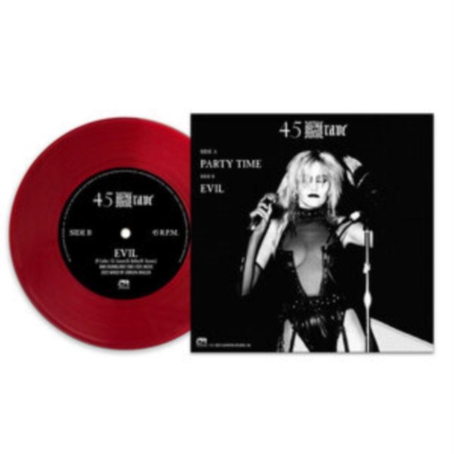 45 GRAVE - PARTY TIME (RED VINYL)