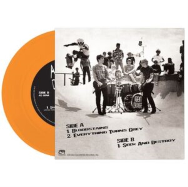 AGENT ORANGE - BLOODSTAINS (ORANGE 7INCH)