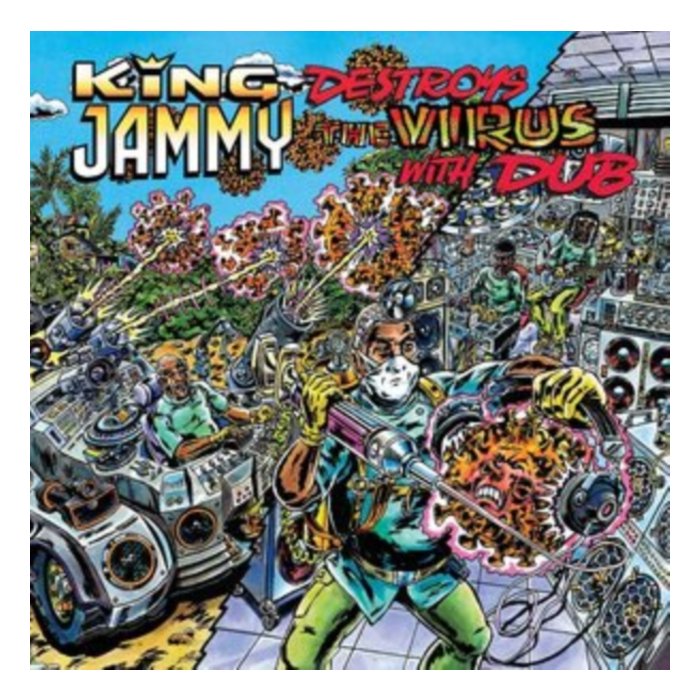 KING JAMMY - DESTROYS THE VIRUS WITH DUB (LTD)