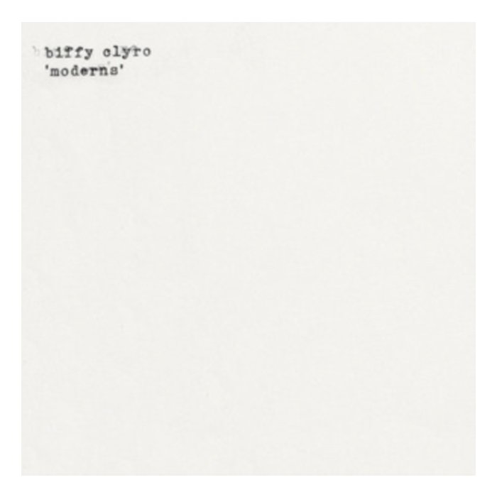 BIFFY CLYRO - MODERNS (OPAQUE WHITE 7INCH) (RSD)