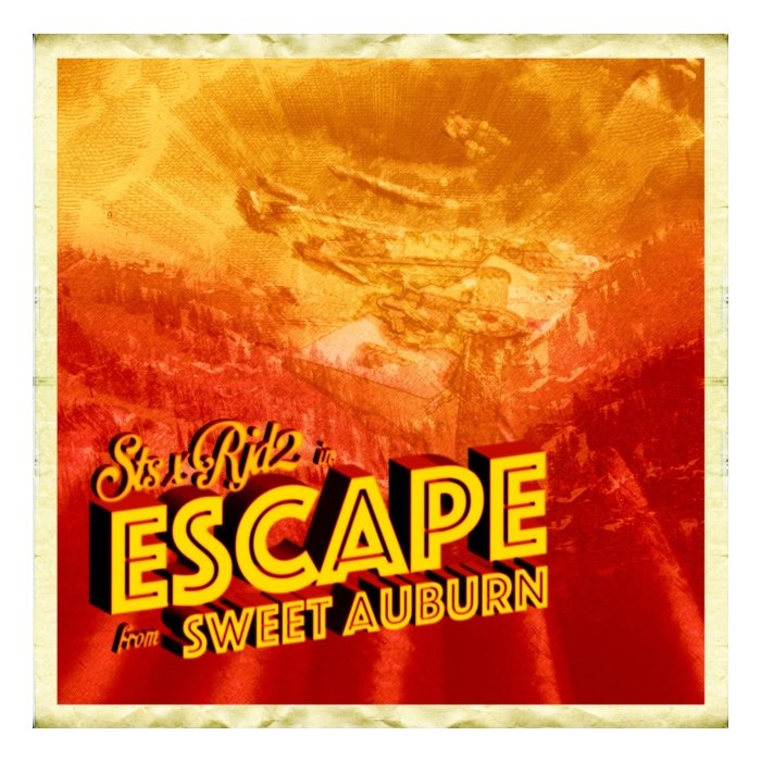 STS X RJD2 - ESCAPE FROM SWEET AUBURN (GOLD VINYL)