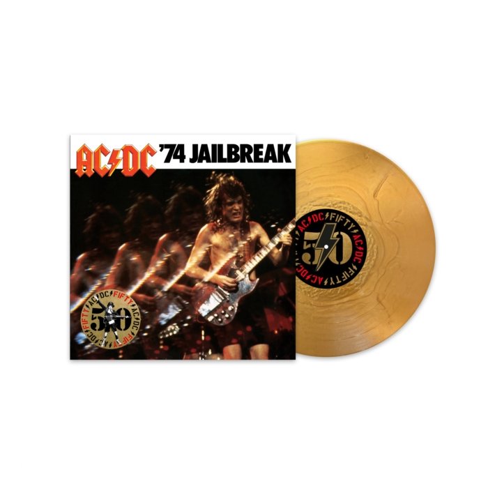 AC/DC - 74 JAILBREAK (50TH ANNIVERSARY/GOLD COLOR VINYL)