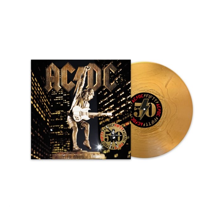 AC/DC - STIFF UPPER LIP (50TH ANNIVERSARY/GOLD COLOR VINYL)