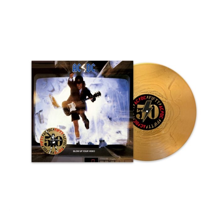 AC/DC - BLOW UP YOUR VIDEO (50TH ANNIVERSARY/GOLD VINYL)