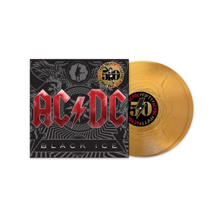 AC/DC - BLACK ICE (50TH ANNIVERSARY/GOLD VINYL/2LP)