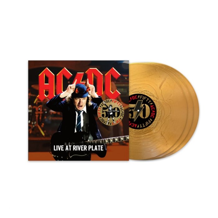 AC/DC - LIVE AT RIVER PLATE (50TH ANNIVERSARY/GOLD VINYL/3LP)