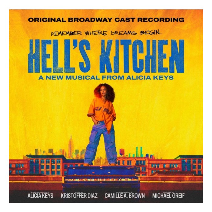 ALICIA KEYS; SHOSHANA BEAN; MALEAH JOI MOON - HELL’S KITCHEN (ORIGINAL BROADWAY CAST RECORDING) (TRANSPARENT BLUE VINYL/2LP)