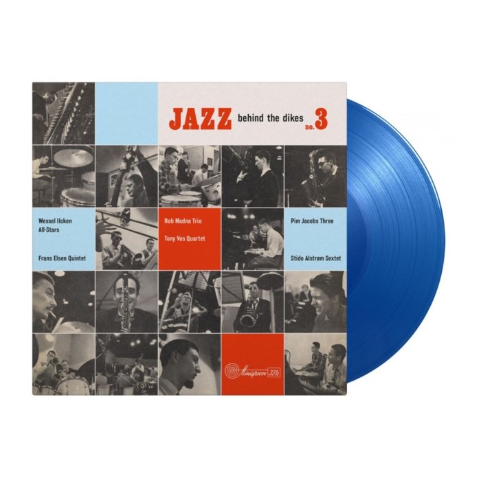 VARIOUS ARTISTS - JAZZ BEHIND THE DIKES VOL. 3 (LIMITED/BLUE VINYL/180G/NUMBERED)