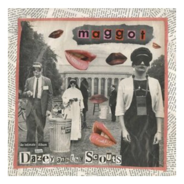 DAZEY & THE SCOUTS - MAGGOT (SPLIT HOT PINK & BLUE BLUE 10INCH)