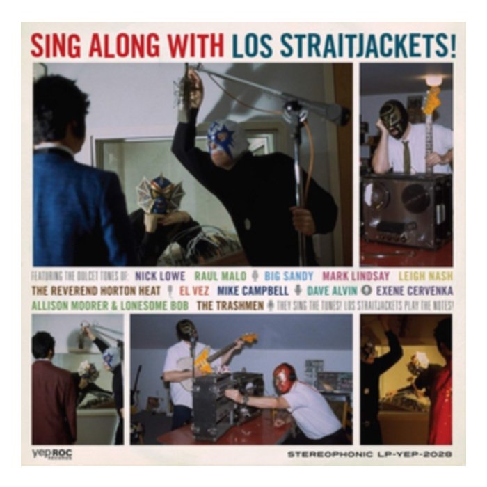 LOS STRAITJACKETS - SING ALONG WITH LOS STRAITJACKETS (LP/7IN)