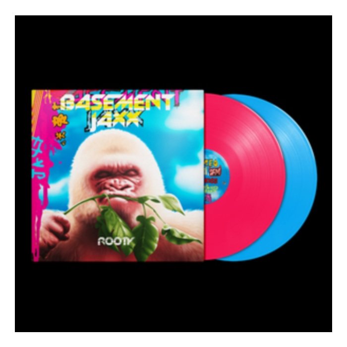 BASEMENT JAXX - ROOTY (PINK & BLUE VINYL/2LP)