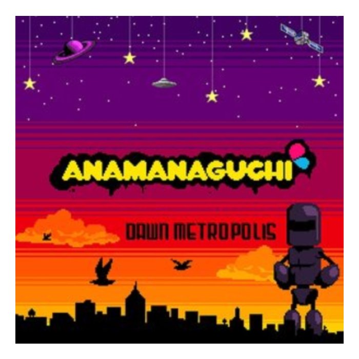 ANAMANAGUCHI - DAWN METROPOLIS (ORANGE/MAROON/PURPLE VINYL)