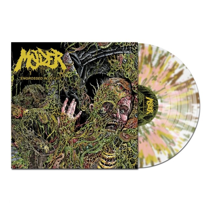 MOLDER - ENGROSSED IN DECAY (CLEAR W/ GREEN