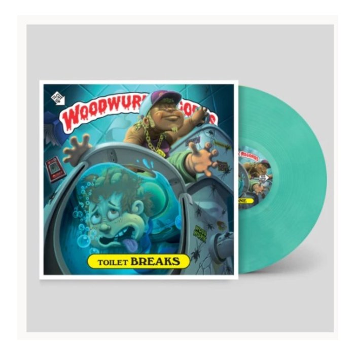 DJ WOODY - TOILET BREAKS (LIGHT BLUE VINYL)