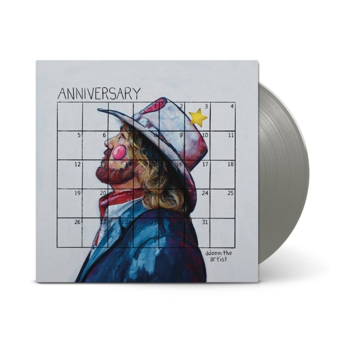 ADEEM THE ARTIST - ANNIVERSARY (METALLIC SILVER VINYL)