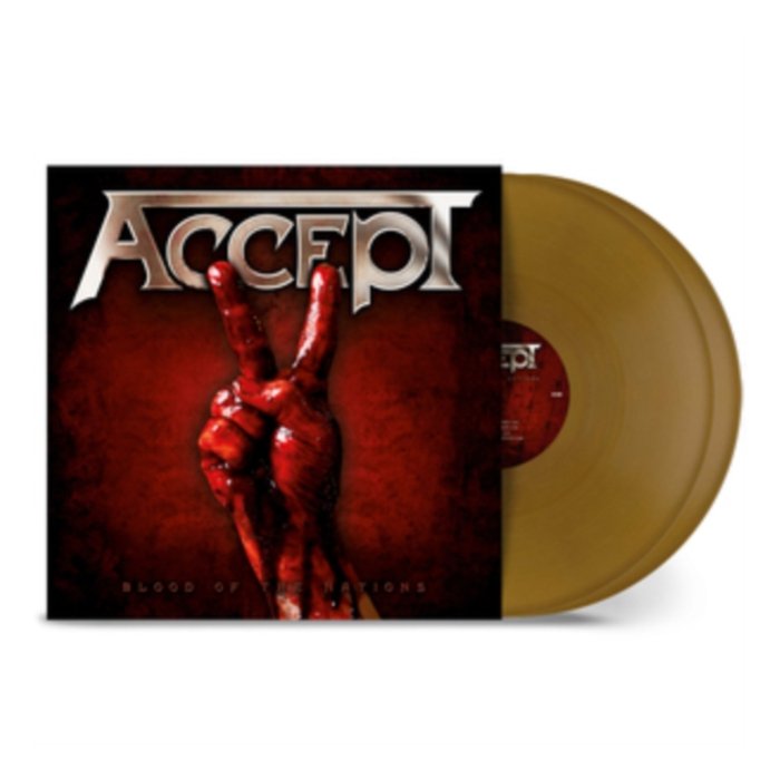 ACCEPT - BLOOD OF THE NATIONS (GOLD VINYL) (I)