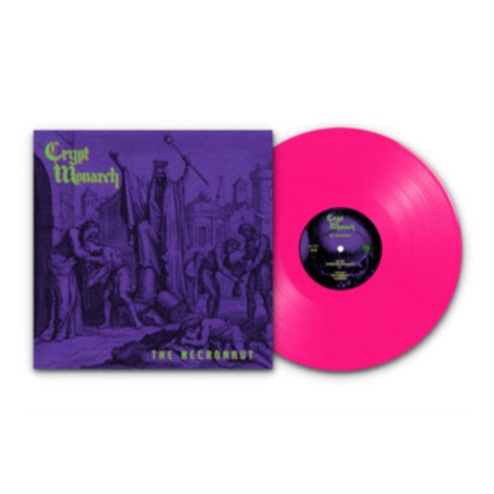 CRYPT MONARCH - NECRONAUT (NEON PINK VINYL/IMPORT)