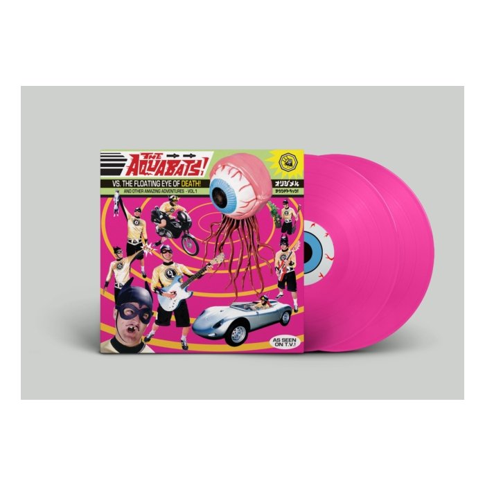 AQUABATS! - VS. THE FLOATING EYE OF DEATH (2LP/FLOATING EYE FLESHY PINK VINYL) (I)