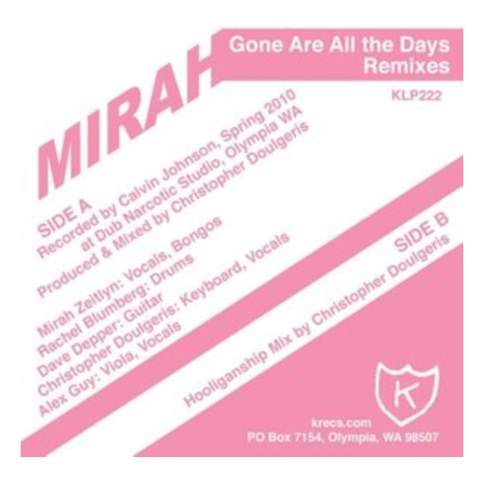 MIRAH - GONE ARE ALL THE DAYS