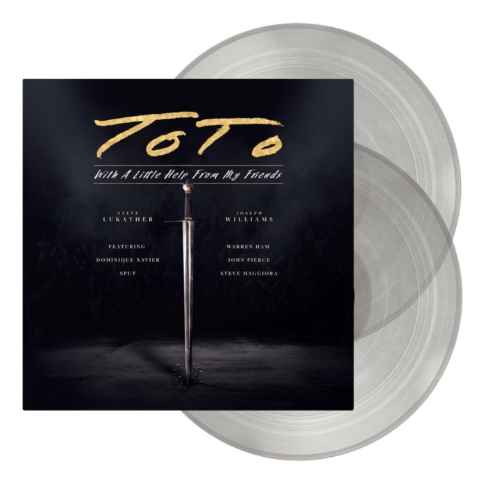 TOTO - WITH A LITTLE HELP FROM MY FRIENDS (X) (TRANSPARENT VINYL)