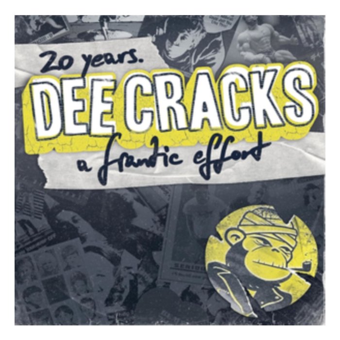 DEECRACKS - 20 YEARS. A FRANTIC EFFORT (3-10INCH/MARBLED VINYL)