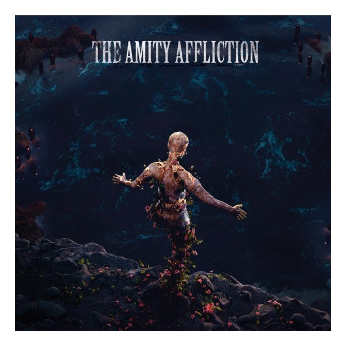 AMITY AFFLICTION - LET THE OCEAN TAKE ME (REDUX) (WHITE IN AQUA BLUE IN ROYAL BLUE VINYL) (I)