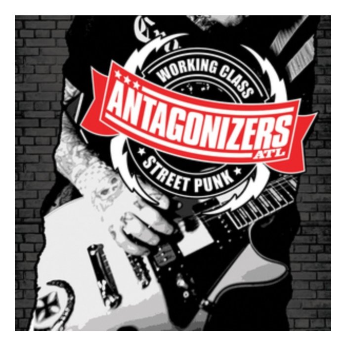 ANTAGONIZERS ATL - WORKING CLASS STREET PUNK (BLACK & RED SPLIT COLORED VINYL)