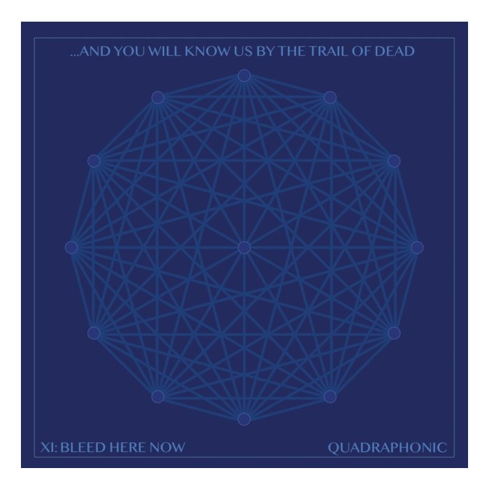 AND YOU WILL KNOW US BY THE TRAIL OF DEAD - XI: BLEED HERE NOW (CLEAR W/ TRANSLUCENT BLUE SWIRL VINYL) (I)