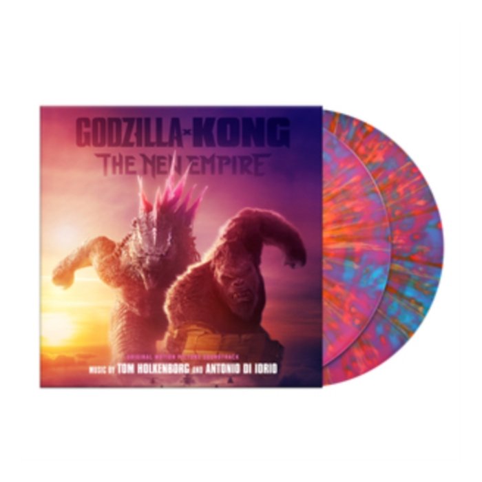 VARIOUS ARTISTS - GODZILLA X KONG: THE NEW EMPIRE (2LP/PINK BLUE SWIRL VINYL)