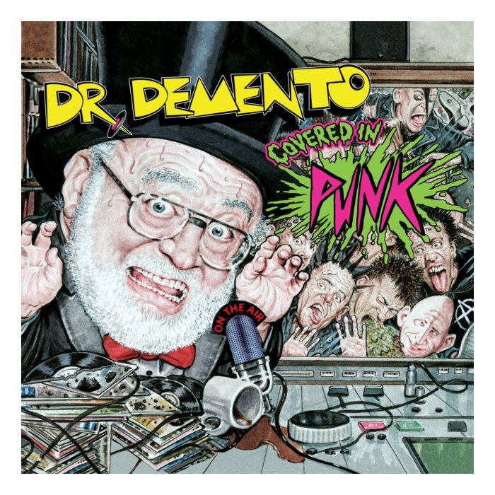 VARIOUS ARTISTS - DR. DEMENTO COVERED IN PUNK (NEON PINK WITH GREEN SPLATTER/3LP) (I)