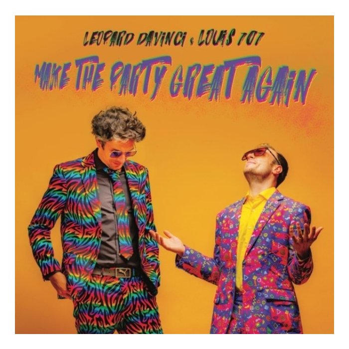 LEOPARD DAVINCI & LOUIS 707 - MAKE THE PARTY GREAT AGAIN (YELLOW VINYL)