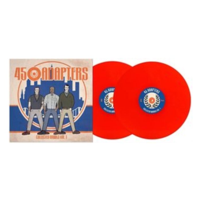 45 ADAPTERS - COLLECTED WORKS (2-10INCH/NEON ORANGE VINYL)