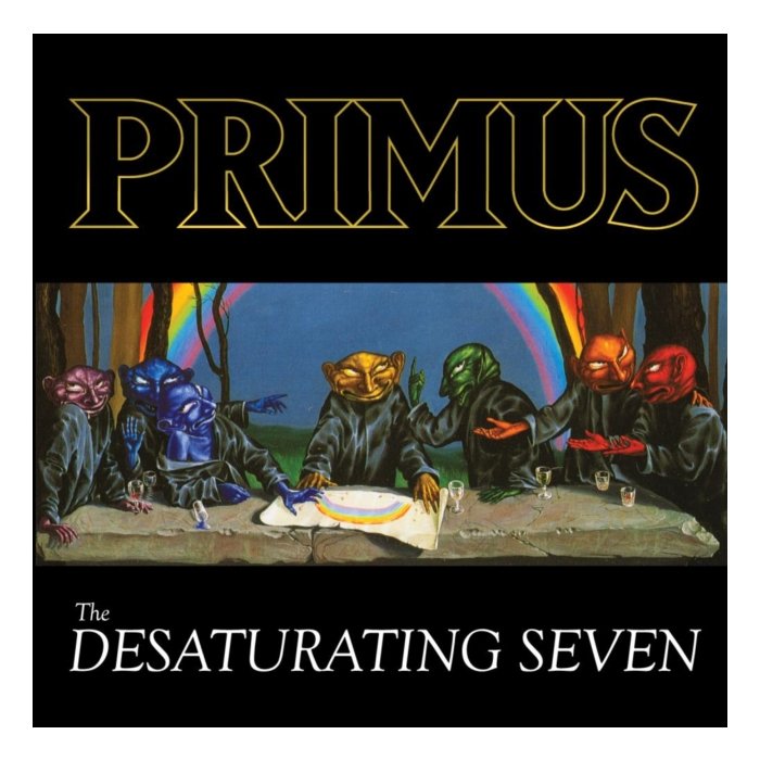 PRIMUS - DESATURATING SEVEN (7TH ANNIVERSARY) (MIDNIGHT RAINBOW SPLATTER VINYL)