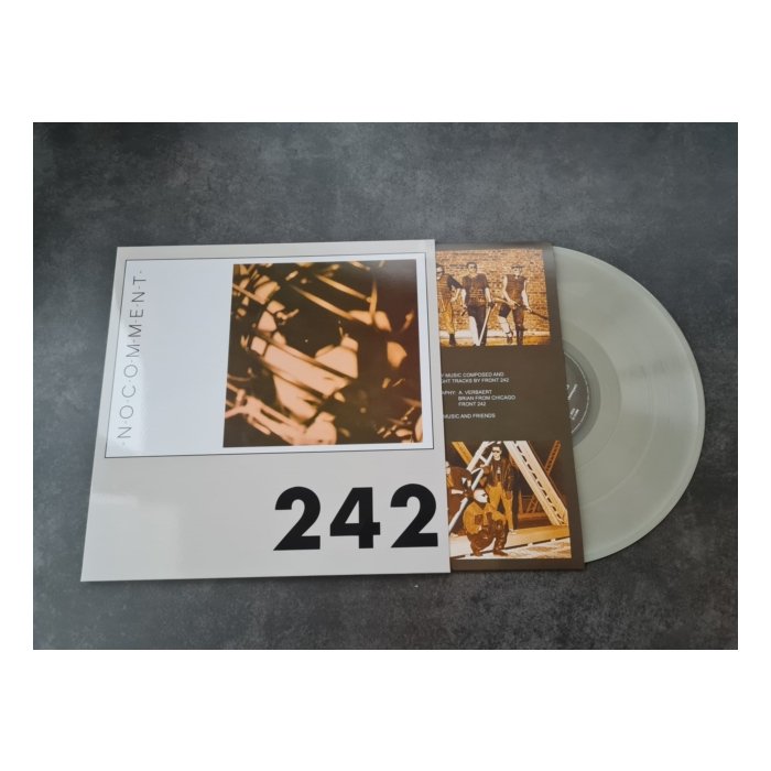 FRONT 242 - NO COMMENT (CLEAR VINYL)