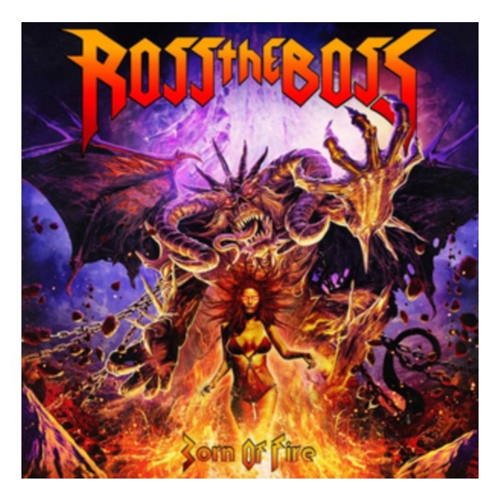 ROSS THE BOSS - BORN OF FIRE (CLEAR YELLOW VINYL)