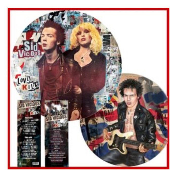 SID VICIOUS - LOVE KILLS (PICTURE DISC)