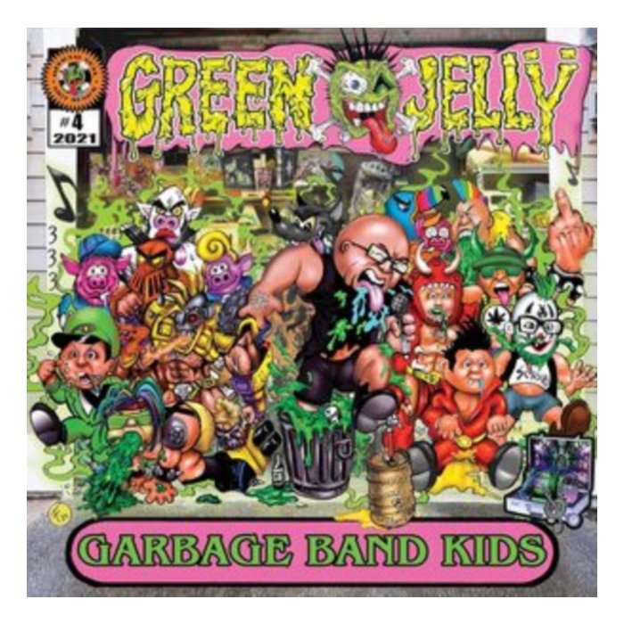 GREEN JELLY - GARBAGE BAND KIDS (PINK/GREEN HAZE VINYL)