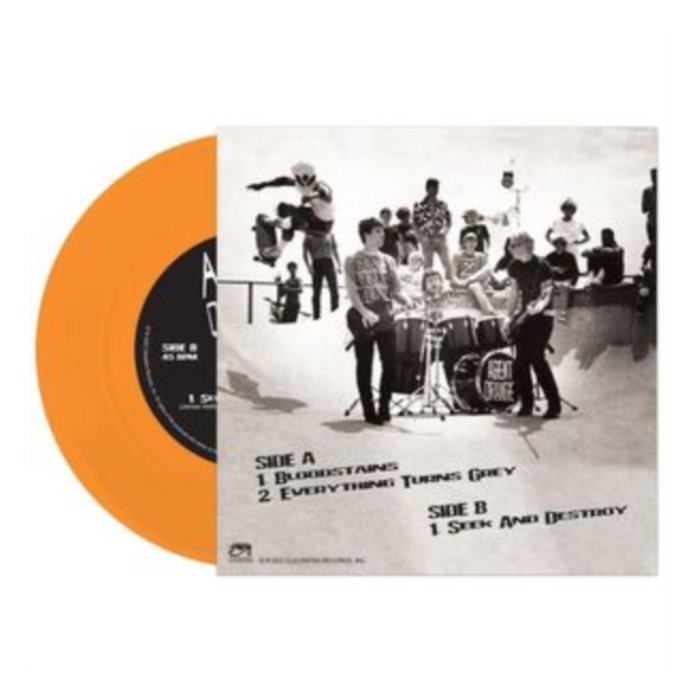 AGENT ORANGE - BLOODSTAINS (ORANGE 7INCH)