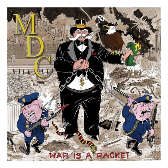 MDC - WAR IS A RACKET (PINK VINYL)