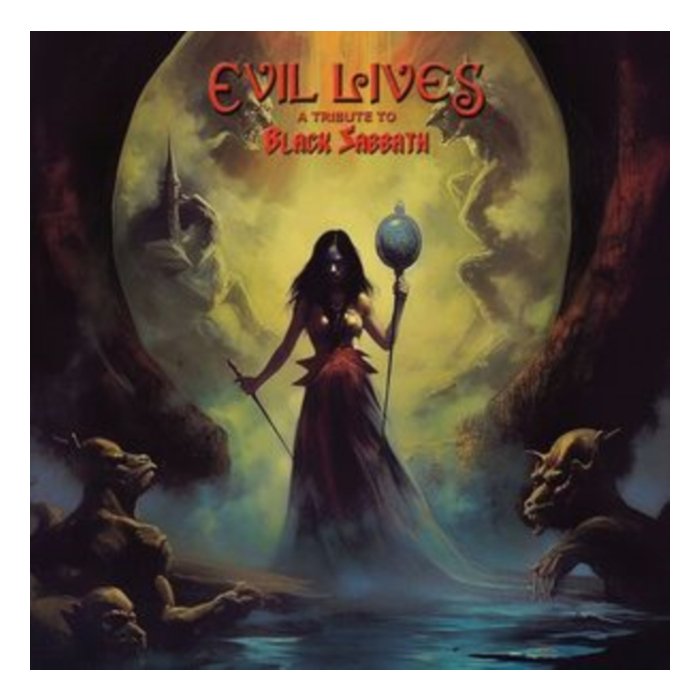 VARIOUS ARTISTS - EVIL LIVES - A TRIBUTE TO BLACK SABBATH RIOUS (GOLD VINYL)