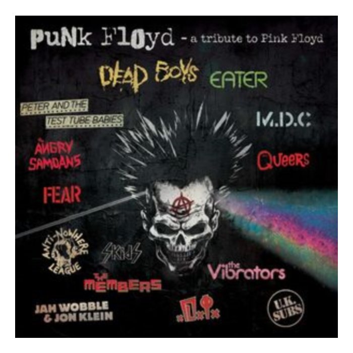 VARIOUS ARTISTS - PUNK FLOYD - A TRIBUTE TO PINK FLOYD (RED VINYL)