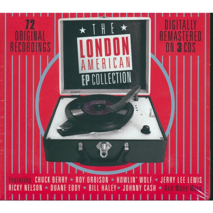 Various - The London American Story: EP Collection (72 tracks) (3xCD) (deluxe 3-fold digipak)