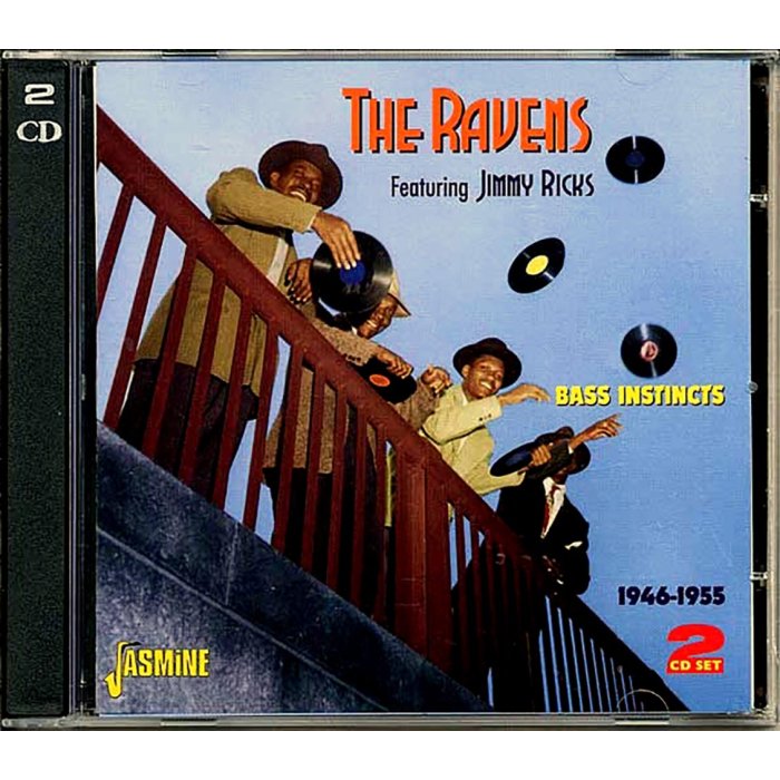 The Ravens - Bass Instincts: The Ravens Featuring Jimmy Ricks 1946-1955 (55 tracks) (2xCD)