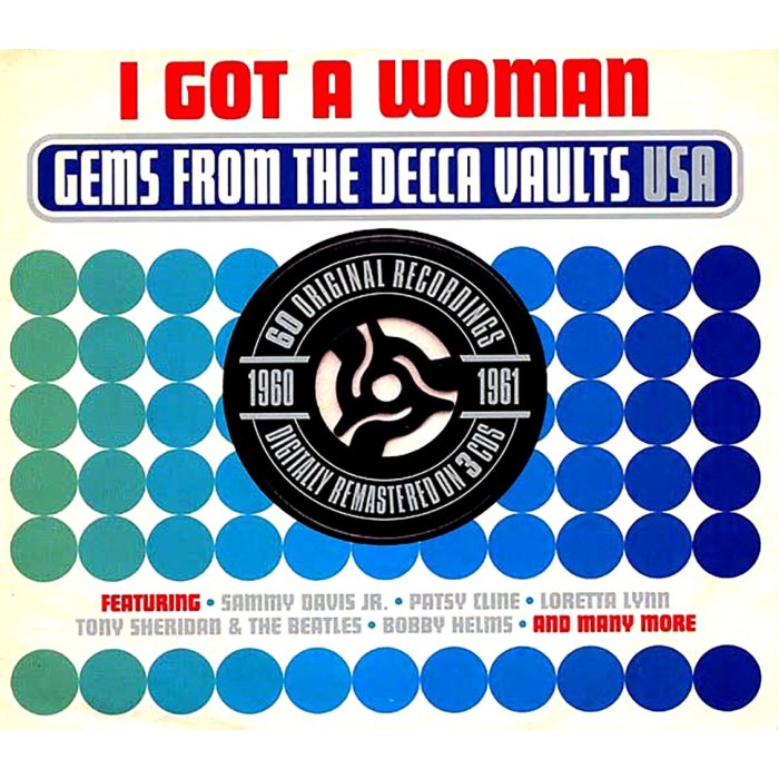 Various - I Got A Woman: Gems From The Decca Vaults USA 1960-1961 (60 tracks) (3xCD) (deluxe 3-fold digipak)