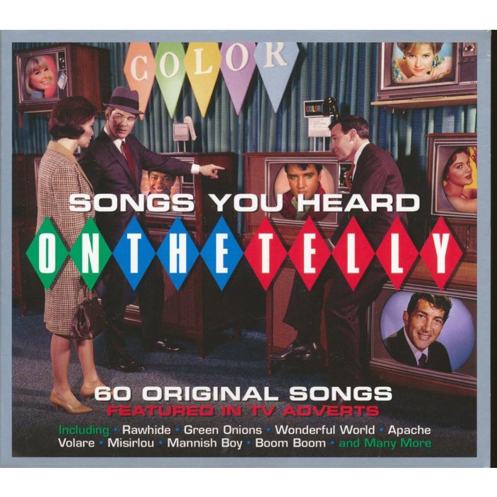 Various - Songs You Heard On The Telly (60 tracks) (3xCD) (deluxe 3-fold digipak)